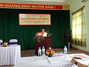 Đại hội đồng cổ đông thường niên năm 2017.